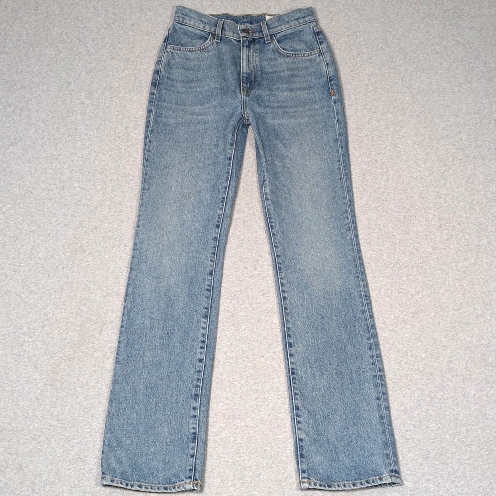 Imogene & Willie Denim Jeans Sophie Size 25 Straight Leg Medium Wash